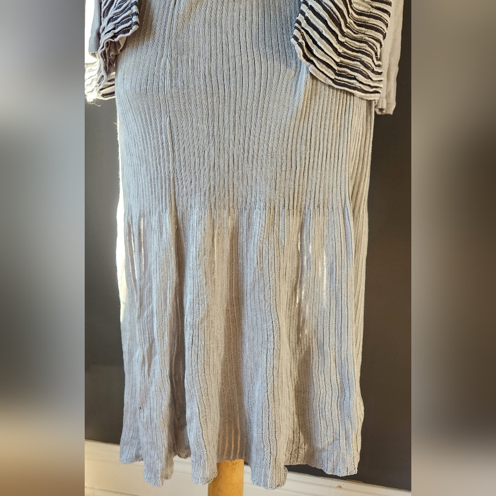 Matthildur 2pc Grey Sweater Skirt/Cardigan Set Size S-top M-Skirt - Picture 6 of 9